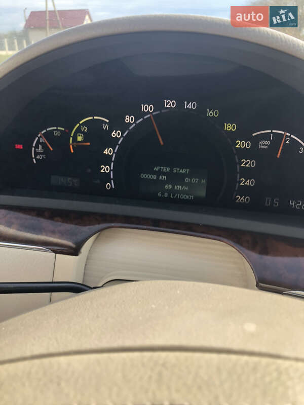 Седан Mercedes-Benz S-Class 2004 в Черновцах