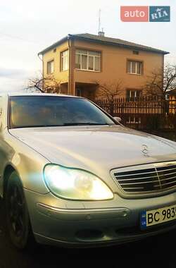 Седан Mercedes-Benz S-Class 2001 в Львове