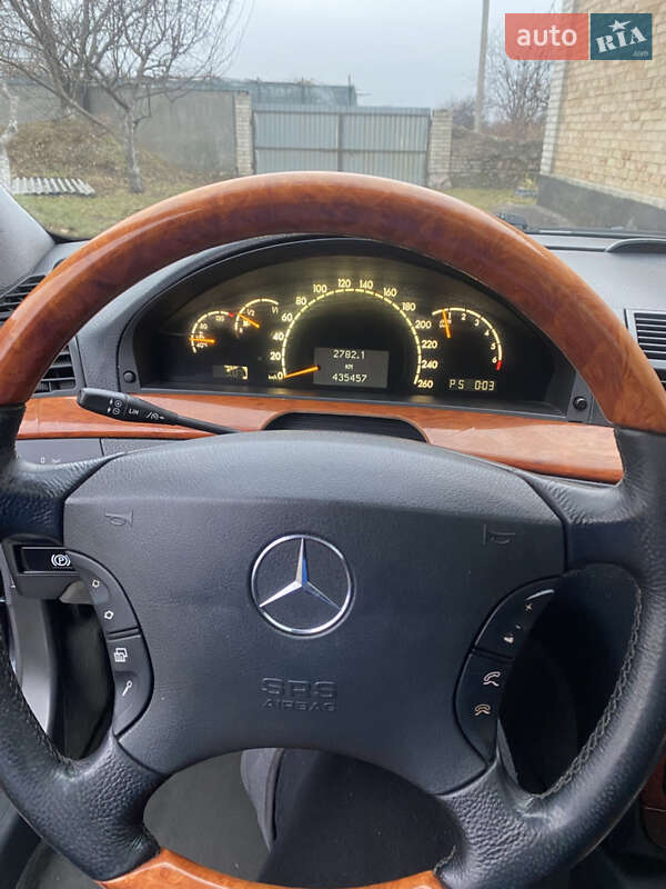 Седан Mercedes-Benz S-Class 2000 в Білій Церкві