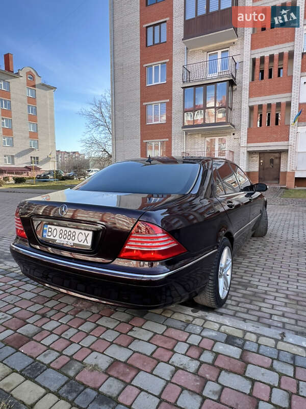 Седан Mercedes-Benz S-Class 2003 в Гусятине фото 6 Седан Mercedes-Benz S-Class 2003 в Гусятине