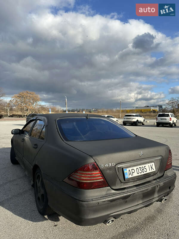 Седан Mercedes-Benz S-Class 2003 в Запорожье