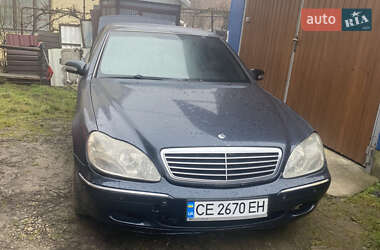 Седан Mercedes-Benz S-Class 2001 в Чернівцях