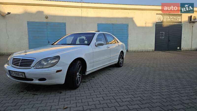 Седан Mercedes-Benz S-Class 2000 в Ужгороді