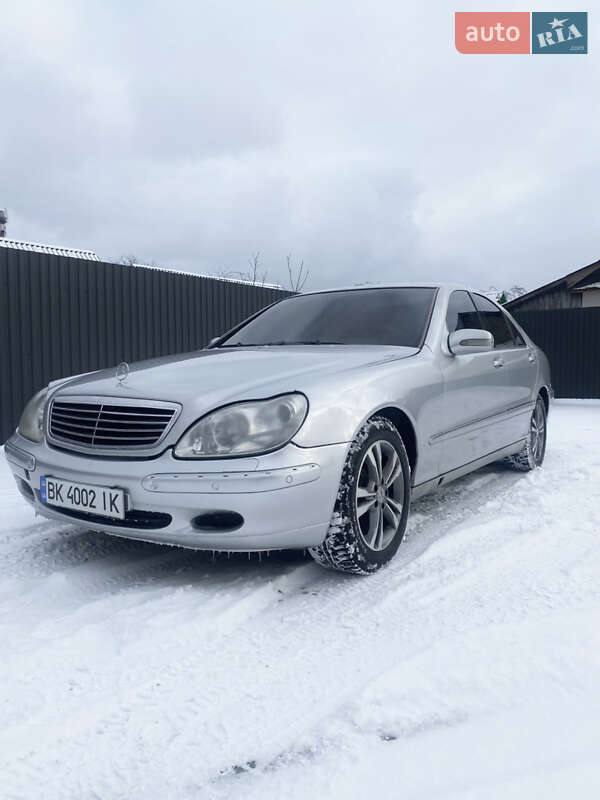 Седан Mercedes-Benz S-Class 2000 в 