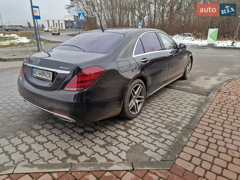 Седан Mercedes-Benz S-Class 2019 в 