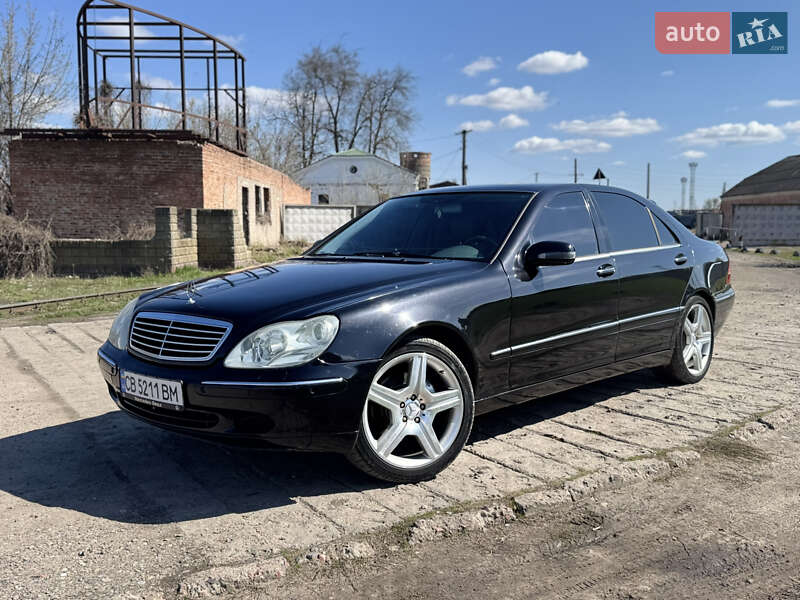 Седан Mercedes-Benz S-Class 2001 в 