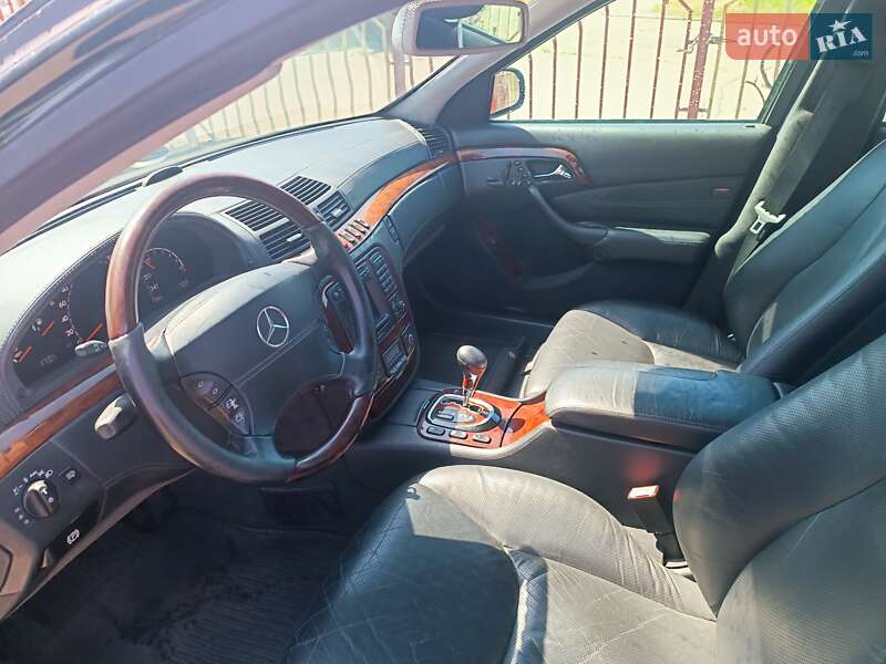 Седан Mercedes-Benz S-Class 2000 в Одессе фото 18 Седан Mercedes-Benz S-Class 2000 в Одессе