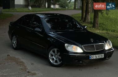 Седан Mercedes-Benz S-Class 2001 в Тернополе