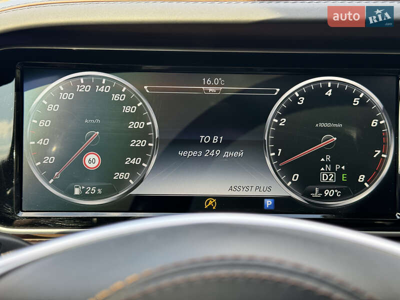 Седан Mercedes-Benz S-Class 2015 в Киеве