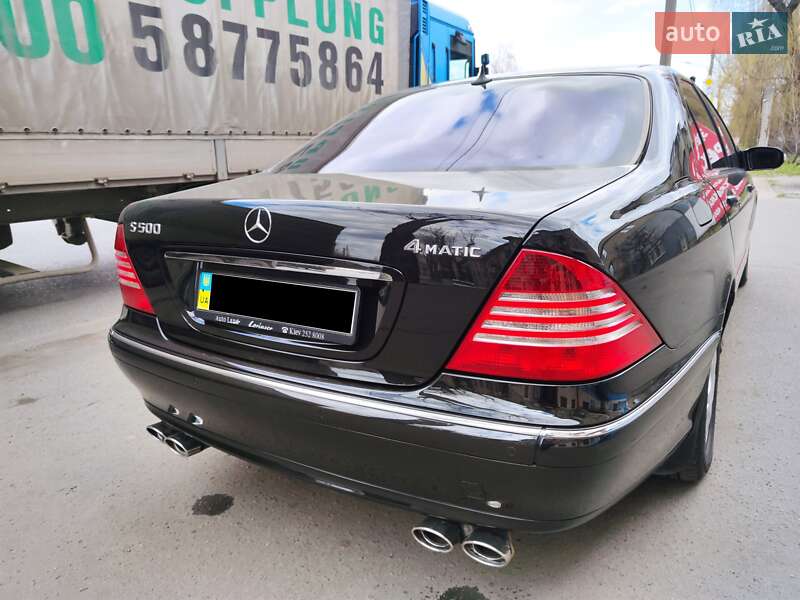 Седан Mercedes-Benz S-Class 2004 в Дніпрі