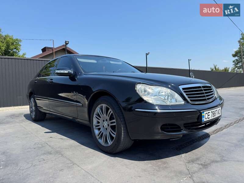 Седан Mercedes-Benz S-Class 2001 в Чернівцях