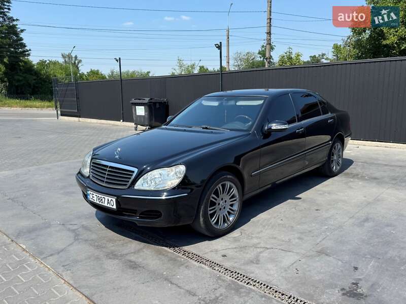 Седан Mercedes-Benz S-Class 2001 в Чернівцях