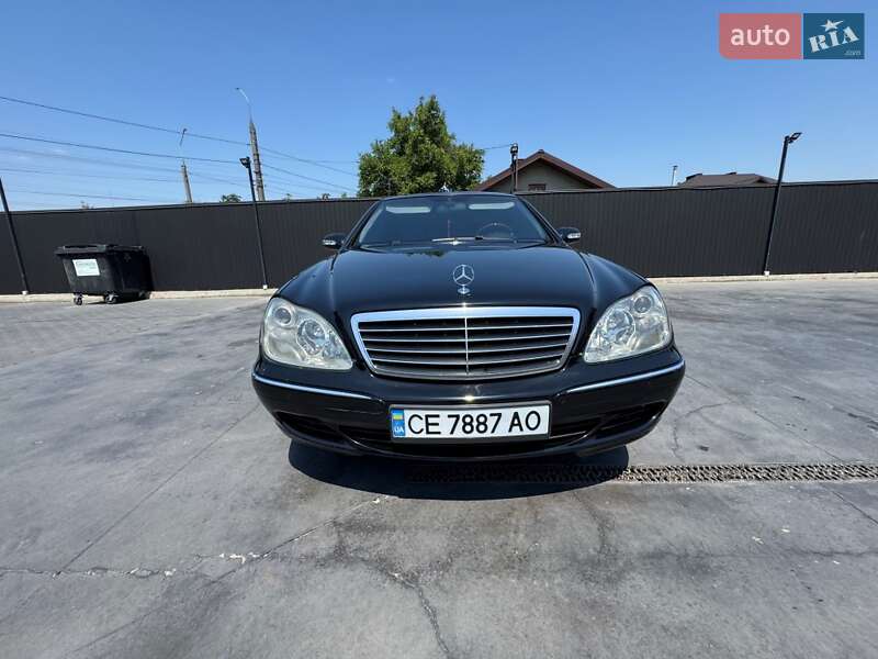 Седан Mercedes-Benz S-Class 2001 в Чернівцях