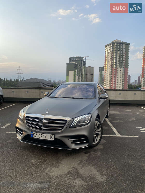 Седан Mercedes-Benz S-Class 2018 в Киеве