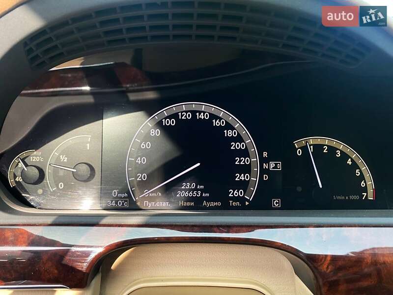 Седан Mercedes-Benz S-Class 2008 в Києві