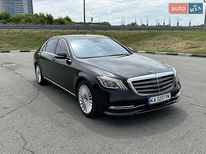 Седан Mercedes-Benz S-Class 2018 в Києві