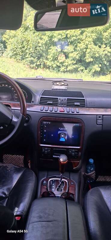 Седан Mercedes-Benz S-Class 2001 в Деражне фото 12 Седан Mercedes-Benz S-Class 2001 в Деражне