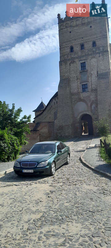Седан Mercedes-Benz S-Class 2000 в Луцьку фото 2 Седан Mercedes-Benz S-Class 2000 в Луцьку