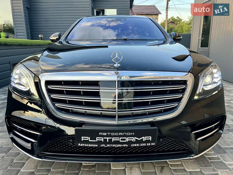 Седан Mercedes-Benz S-Class 2018 в Києві