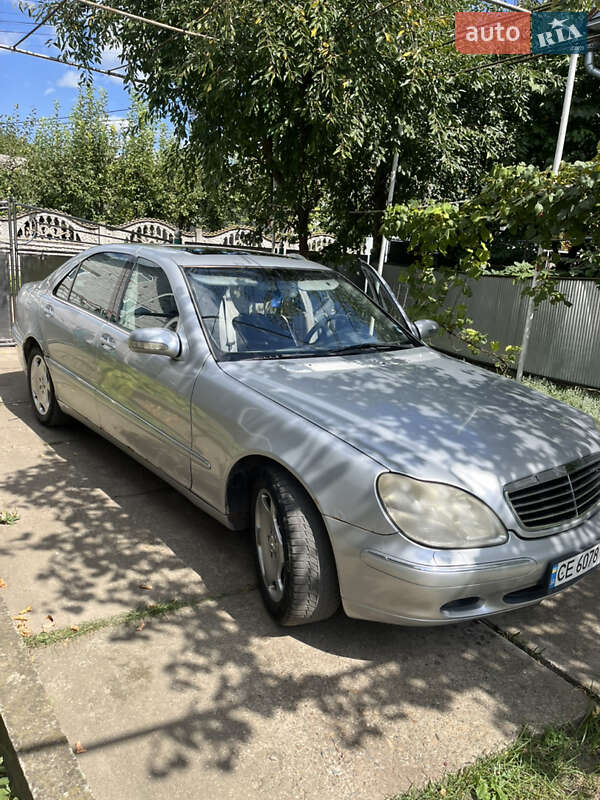 Седан Mercedes-Benz S-Class 2000 в 