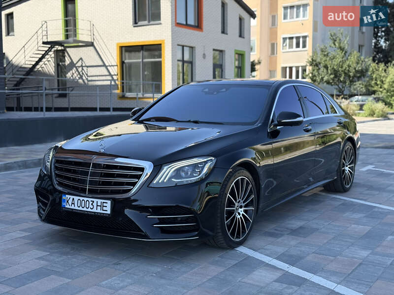 Седан Mercedes-Benz S-Class 2018 в Киеве