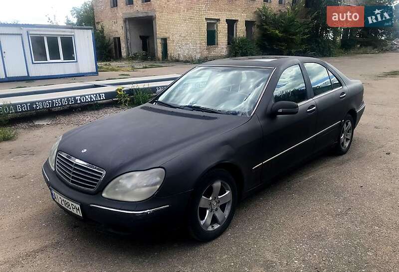 Седан Mercedes-Benz S-Class 1999 в Кагарлыке