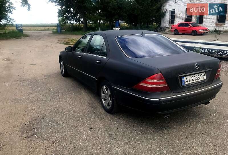 Седан Mercedes-Benz S-Class 1999 в Кагарлыке