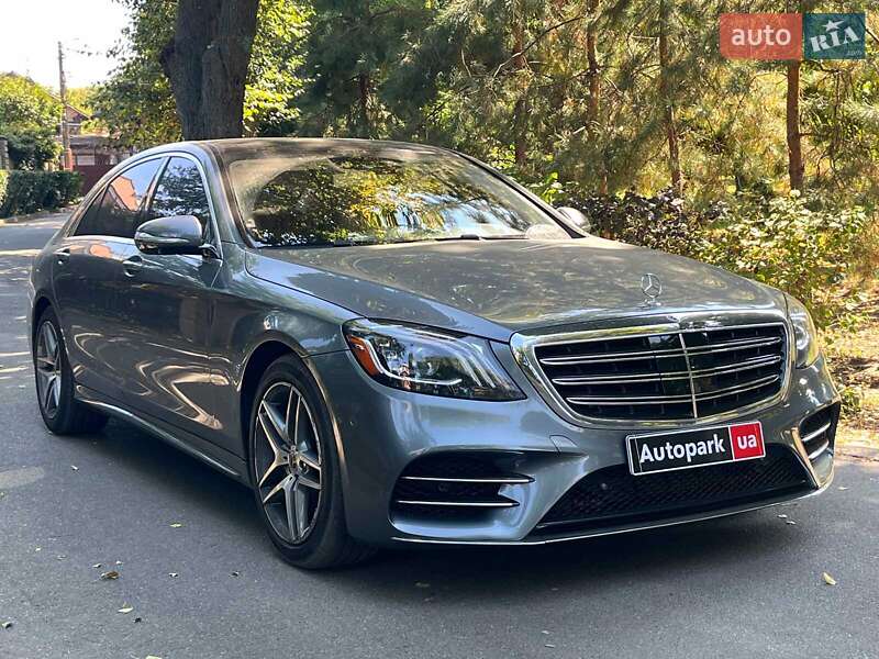Седан Mercedes-Benz S-Class 2018 в Києві