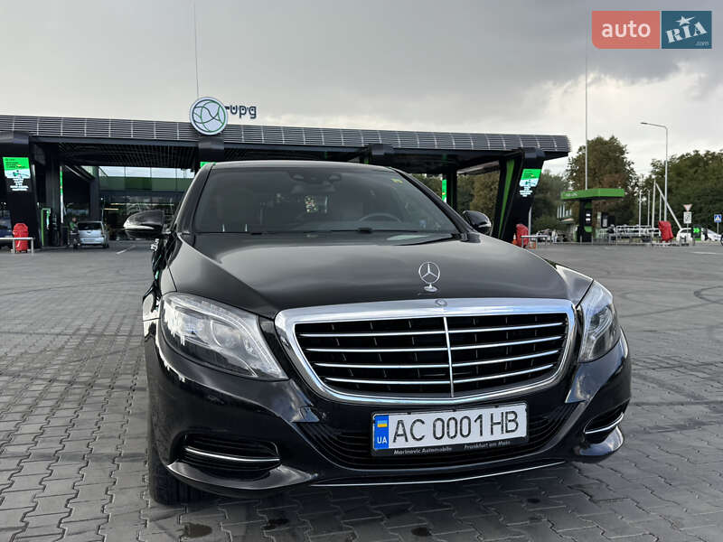 Седан Mercedes-Benz S-Class 2014 в Луцке
