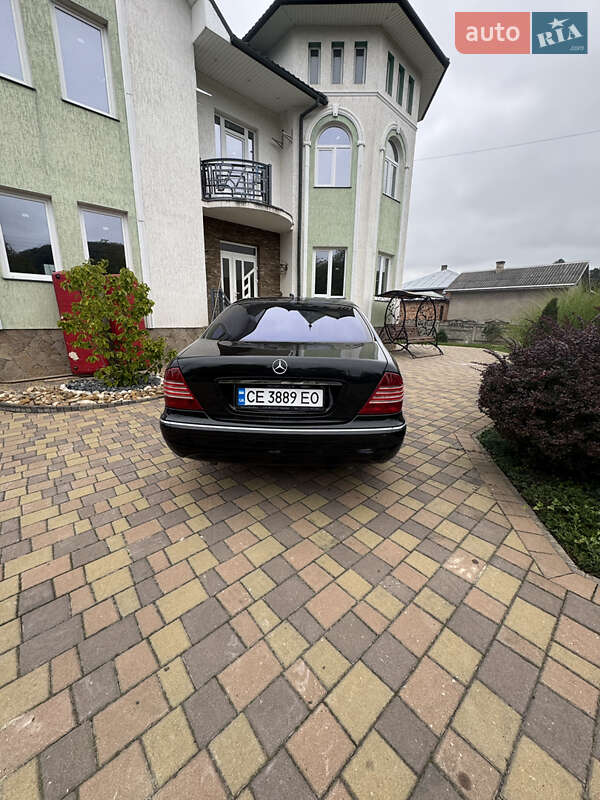 Седан Mercedes-Benz S-Class 2001 в Черновцах