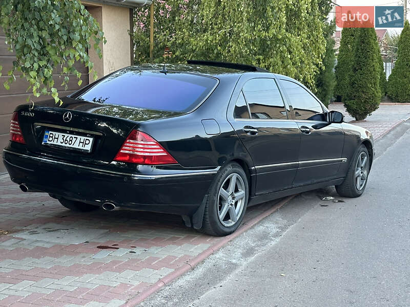 Седан Mercedes-Benz S-Class 2002 в Одессе фото 5 Седан Mercedes-Benz S-Class 2002 в Одессе
