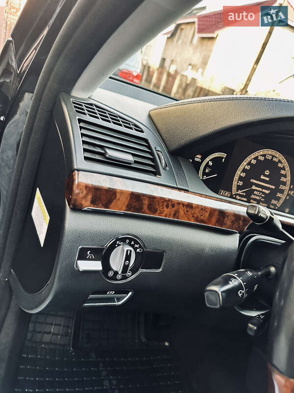 Седан Mercedes-Benz S-Class 2008 в Тячеві фото 82 Седан Mercedes-Benz S-Class 2008 в Тячеві