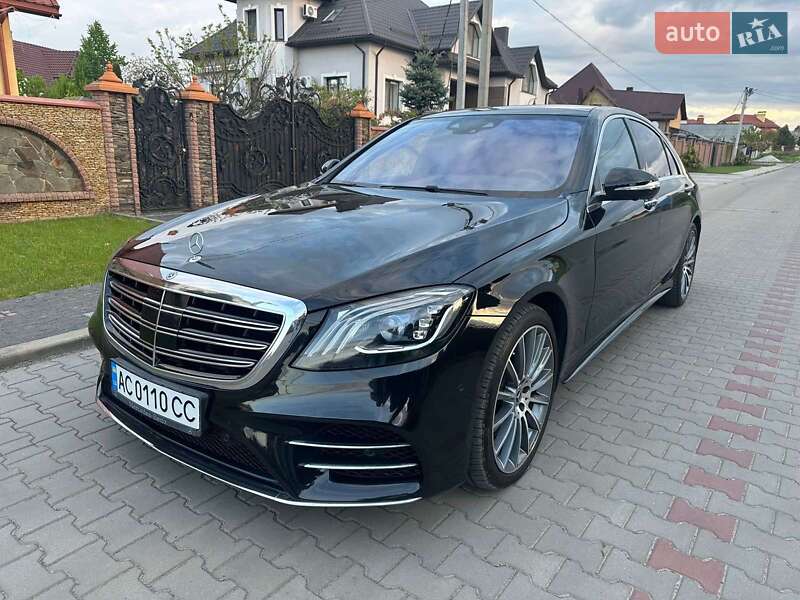 Седан Mercedes-Benz S-Class 2017 в Луцьку
