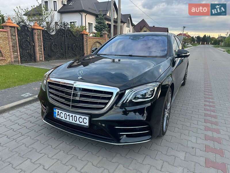 Седан Mercedes-Benz S-Class 2017 в Луцьку