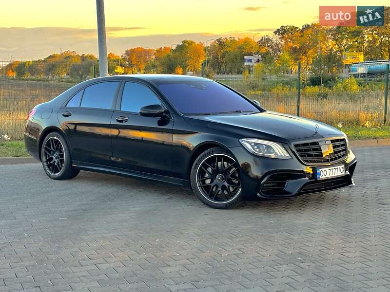 Седан Mercedes-Benz S-Class 2017 в Одессе фото 2 Седан Mercedes-Benz S-Class 2017 в Одессе