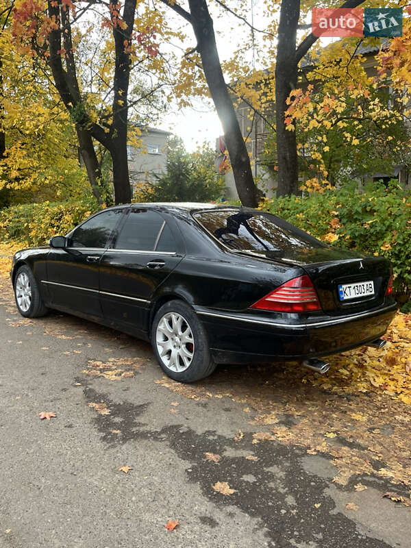 Седан Mercedes-Benz S-Class 2002 в Брошневі-Облозі фото 4 Седан Mercedes-Benz S-Class 2002 в Брошневі-Облозі
