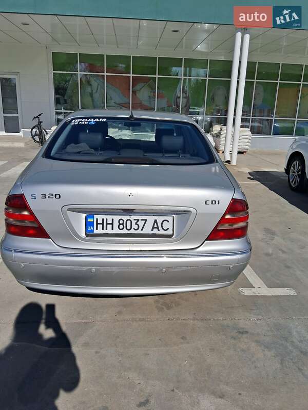 Седан Mercedes-Benz S-Class 2001 в Білгороді-Дністровському