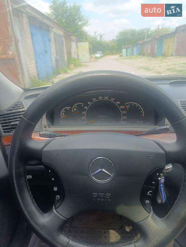Седан Mercedes-Benz S-Class 2001 в Каменском фото 8 Седан Mercedes-Benz S-Class 2001 в Каменском