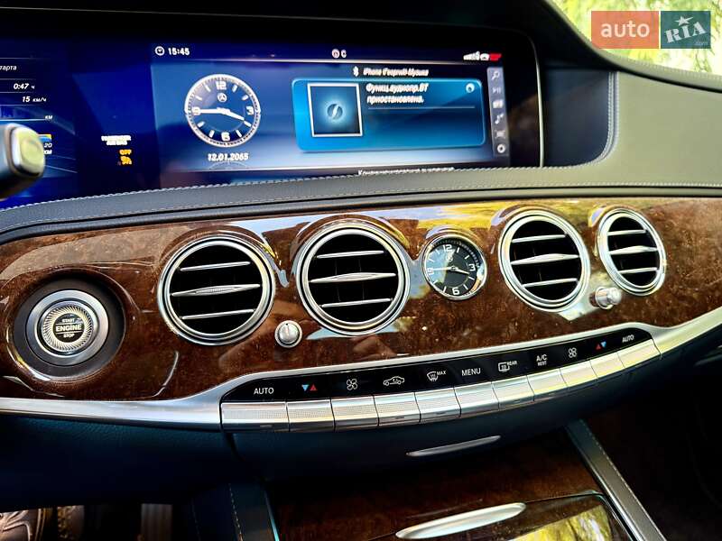 Седан Mercedes-Benz S-Class 2017 в Дніпрі