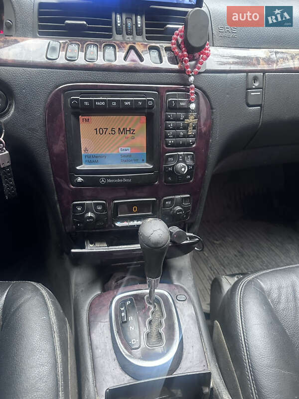 Седан Mercedes-Benz S-Class 1998 в Глибокій фото 7 Седан Mercedes-Benz S-Class 1998 в Глибокій