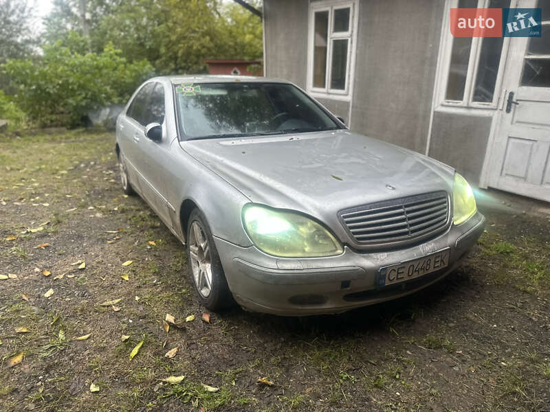 Седан Mercedes-Benz S-Class 1998 в Глибокій фото 11 Седан Mercedes-Benz S-Class 1998 в Глибокій