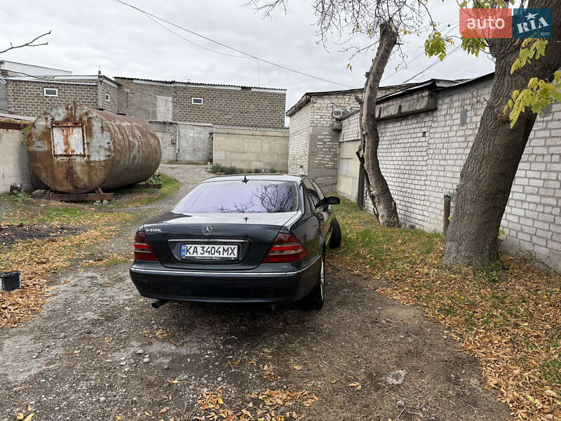 Седан Mercedes-Benz S-Class 2002 в Днепре фото 4 Седан Mercedes-Benz S-Class 2002 в Днепре