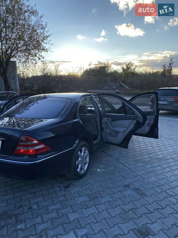Седан Mercedes-Benz S-Class 2001 в Виннице