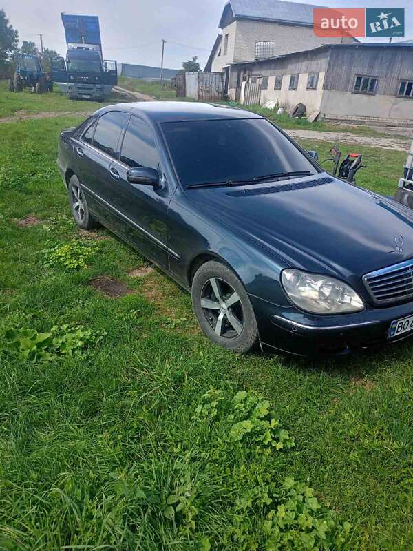 Седан Mercedes-Benz S-Class 2001 в Чорткове фото 4 Седан Mercedes-Benz S-Class 2001 в Чорткове