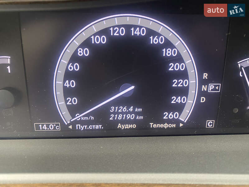 Седан Mercedes-Benz S-Class 2010 в Тернополі