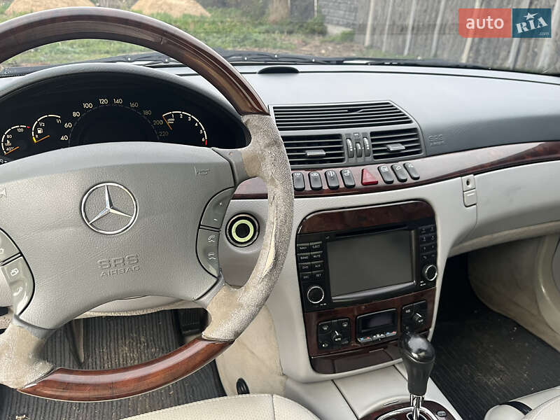 Седан Mercedes-Benz S-Class 1999 в Камені-Каширському фото 9 Седан Mercedes-Benz S-Class 1999 в Камені-Каширському
