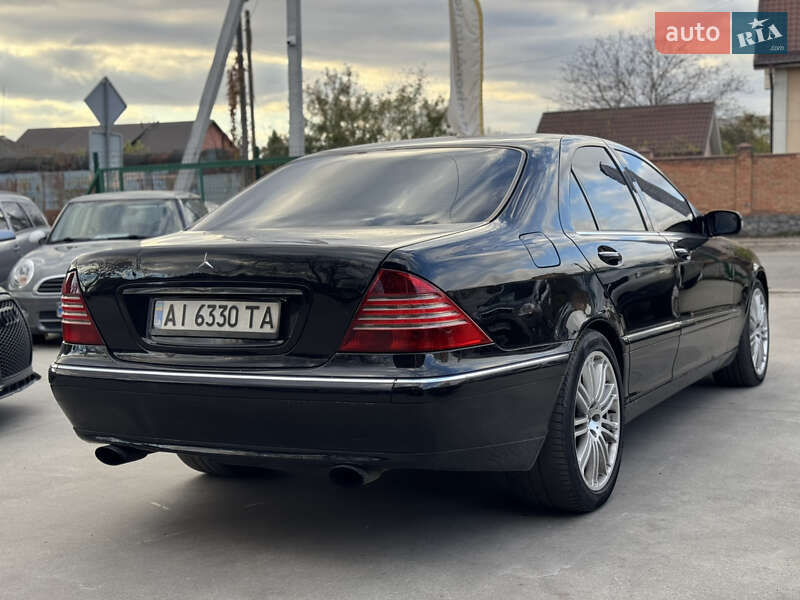 Седан Mercedes-Benz S-Class 2001 в Бердичеве фото 9 Седан Mercedes-Benz S-Class 2001 в Бердичеве