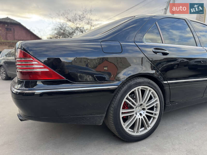 Седан Mercedes-Benz S-Class 2001 в Бердичеве фото 12 Седан Mercedes-Benz S-Class 2001 в Бердичеве