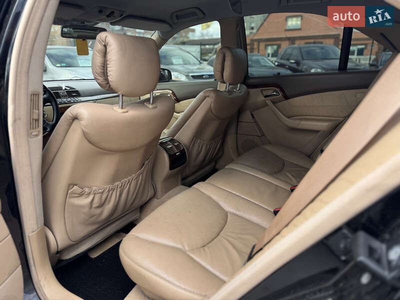 Седан Mercedes-Benz S-Class 2001 в Бердичеве фото 22 Седан Mercedes-Benz S-Class 2001 в Бердичеве