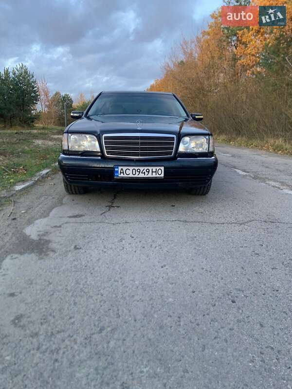 Седан Mercedes-Benz S-Class 1996 в Ковелі фото 9 Седан Mercedes-Benz S-Class 1996 в Ковелі